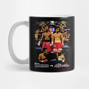 Floyd Mayweather Vs. Manny Pacquiao Retro Mug